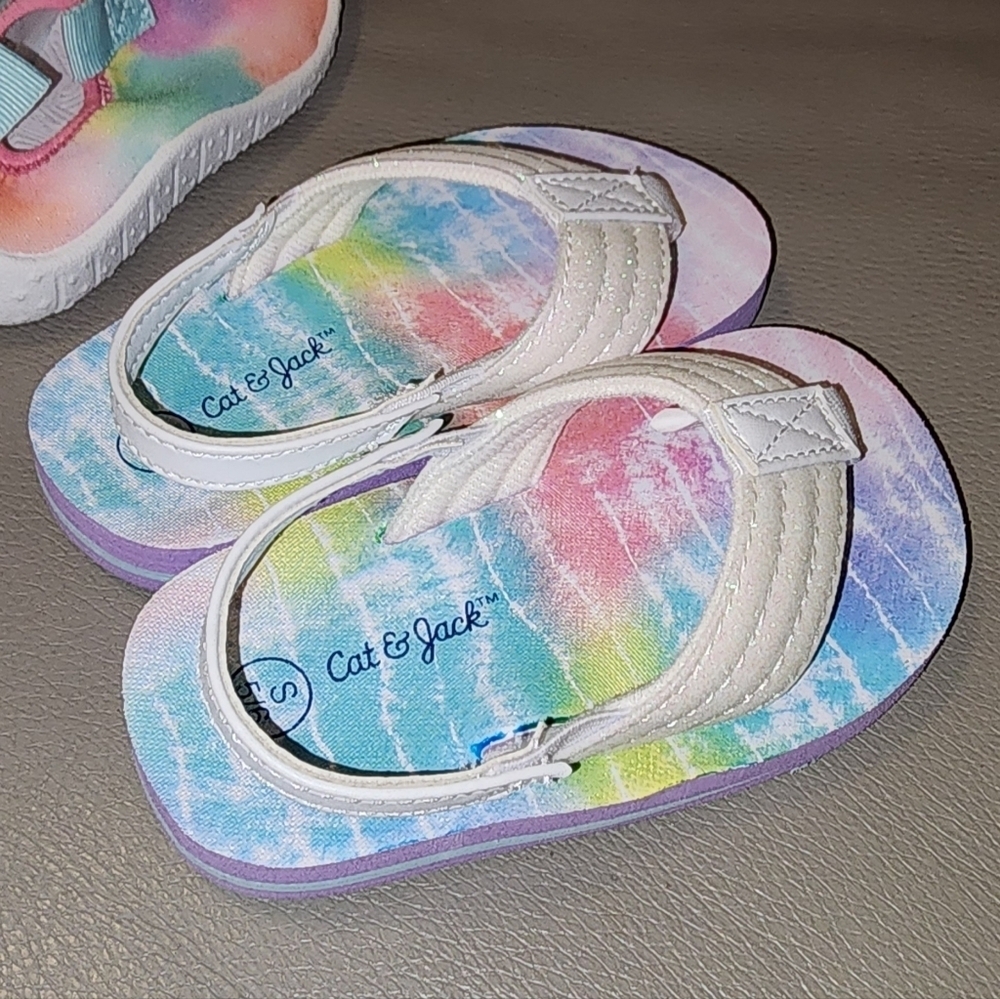 Tye Dye Summer Shoes - Picture 2 of 3